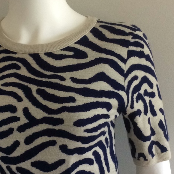 Club Monaco Animal Print Sweater - Picture 2 of 3